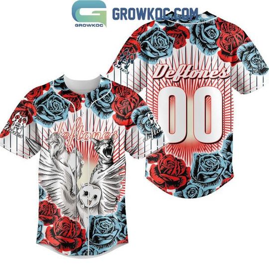 Personalized Deftone Diamond Eyes Baseball Jersey