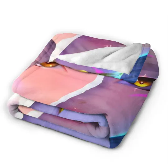 Rumi K-KPop Demons Hunters Fleece Blanket