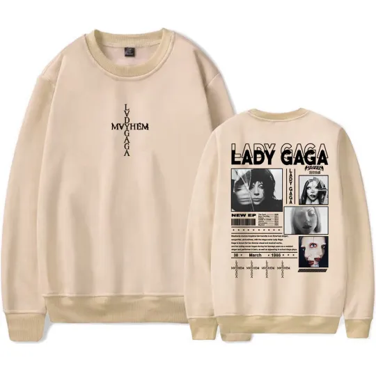 Ld Ga Mayhem Album Print Sweatshirt