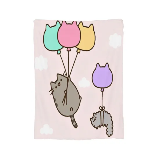 Pusheens Cat Blanket Throw Blanket