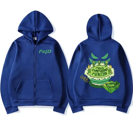 Feliz Cumpleanos Ferxxo Tour Zipper Hoodies
