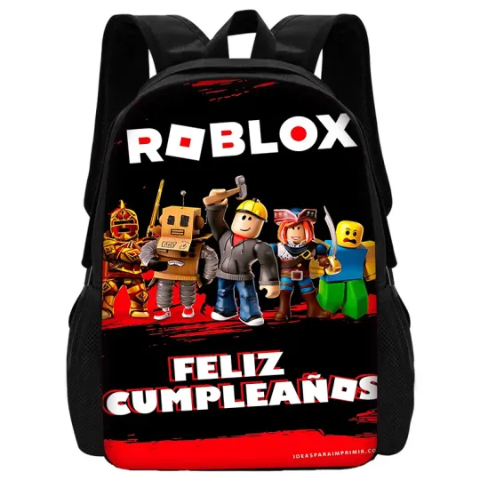 Child School Cartoon Roblox Backpack
