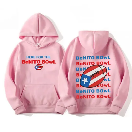 Benito Bowl T Shirt Bad Bunny Super Bowl 2026 Tour Hooded