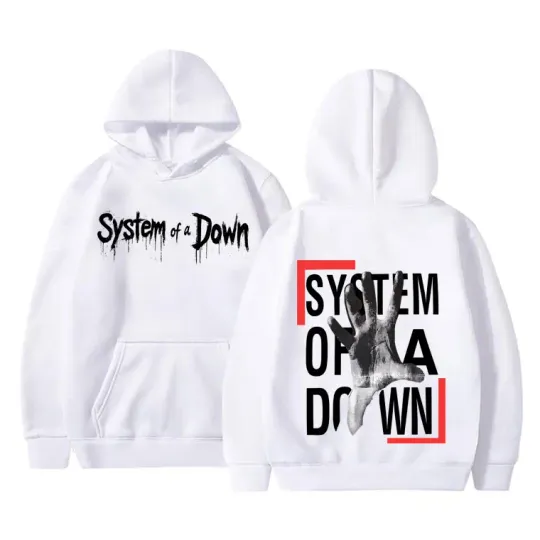 SYSTEM OF DOWN Double Sided Print Hoodie