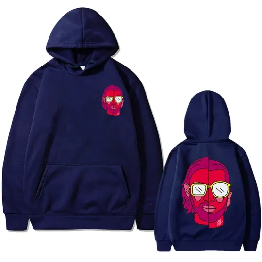 Le Monde Chico Double Sided Graphic Print Hoodie