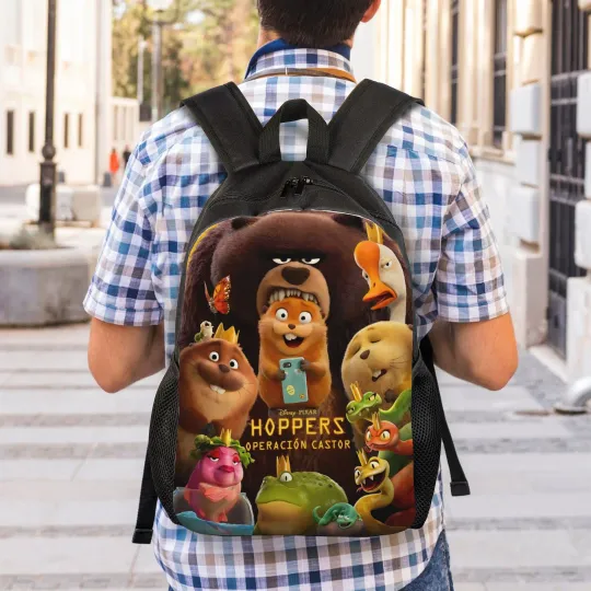 Disney Hoppers Movie Backpack, Cute Backpack For Kids, Back To School Gift