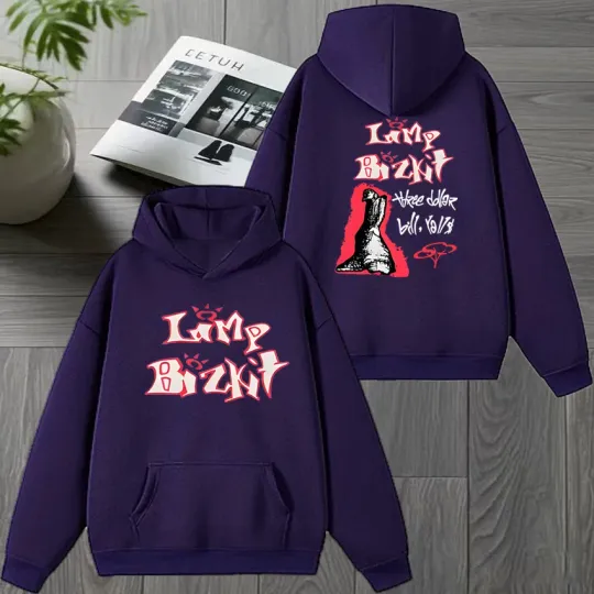 Rock Band Limp Bizkit Double Sided Graphics 2026 Unisex Hoodie