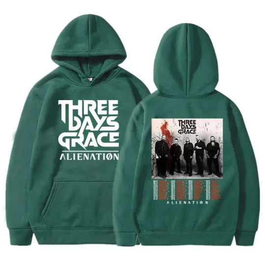 THREE DAYS GRACE ALIENATION Tour 2025 Hoodies