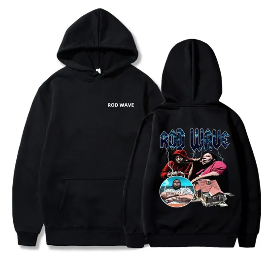 Rod Wave Rod Wave Pullover 90s Hoodie