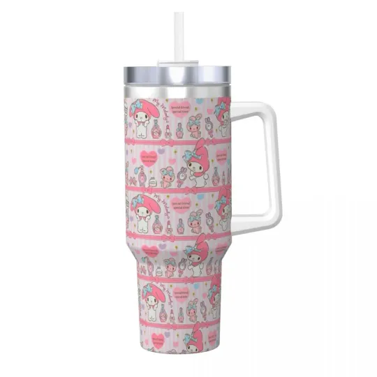 Sanrio My Melody  Tumblers 40 oz With Handle | Christmas Gift