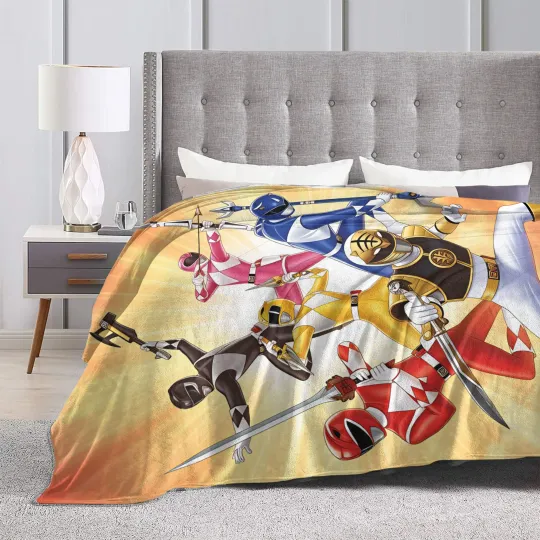 M-Mighty Morphin Super Blankets