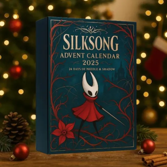 Hot New Hollow Knight  silksong Advent Calendar Christmas Atmosphere Gifts 2026 New Year 24 Days Countdown Surprise Blind Box