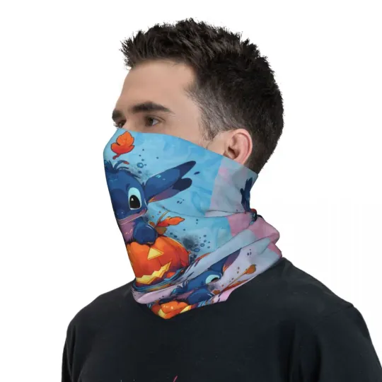 Halloween Stitch Winter Face Mask Scarf
