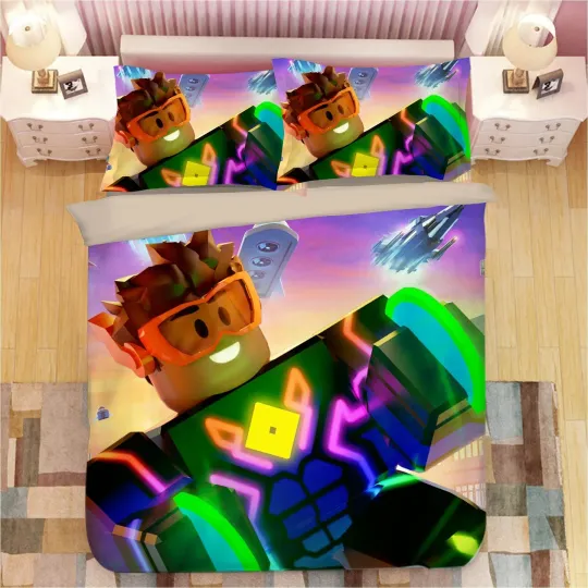 Roblox Game Themed Bedding Set