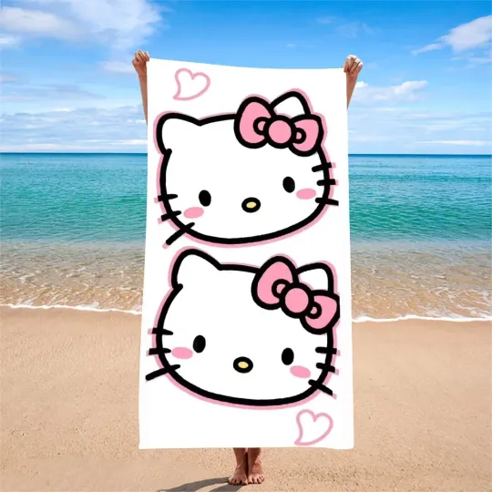 Hello Kitty Beach Towel for Sunny Days