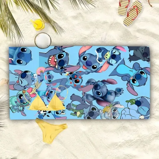 Lilo & Stitch Beach Towel