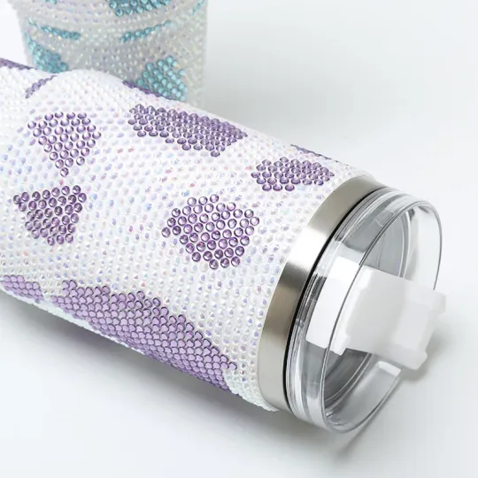 Cow 40 Oz Bling Tumblers