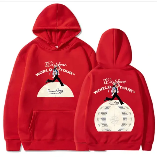CONAN GRAY Wishbone World Tour 2026 Hoodies