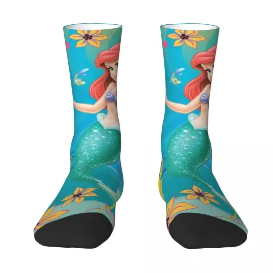 The Little Mermaid Cartoon Socks