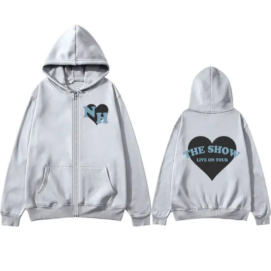 Niall Horan The Show Live on Tour Merch Zipper Hoodies