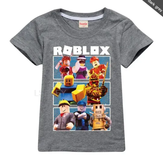 Summer ROBLOX Print Cartoon T Shirt