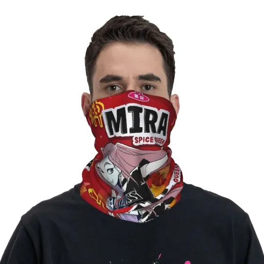Mira Spice Queen Ramyeon Ramen Face Mask Scarf