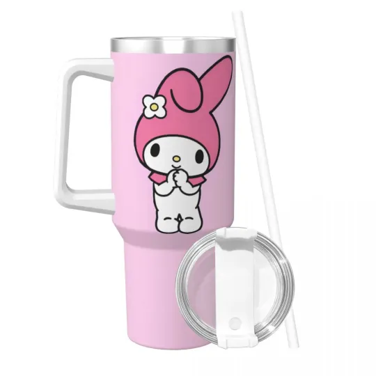 Sanrio My Melody  Tumblers 40 oz With Handle | Christmas Gift