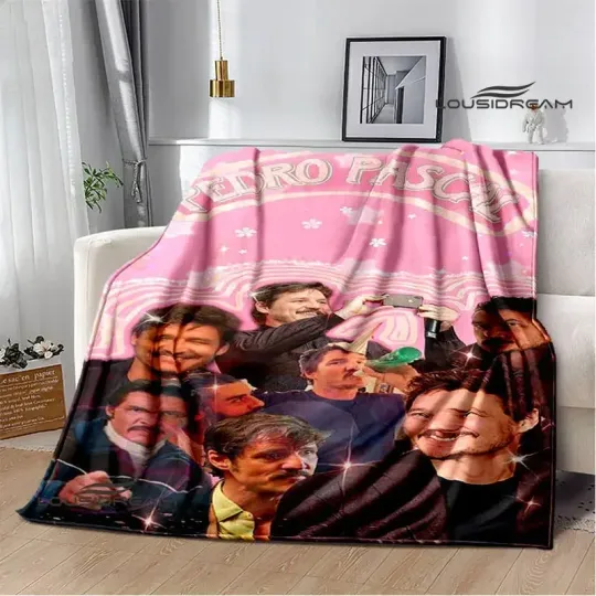 Jose Pedro Balmaceda Pascal Printed Kids Warm Flannel Soft Cozy  Sofa Bed  Travel Blanket Birthday Gift