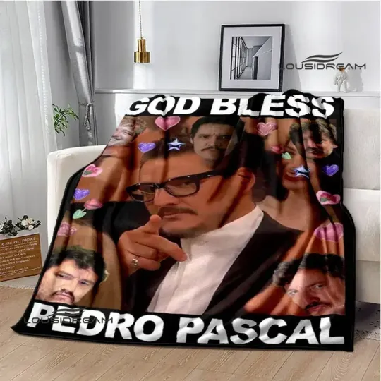 Jose Pedro Balmaceda Pascal Printed Kids Warm Flannel Soft Cozy  Sofa Bed  Travel Blanket Birthday Gift