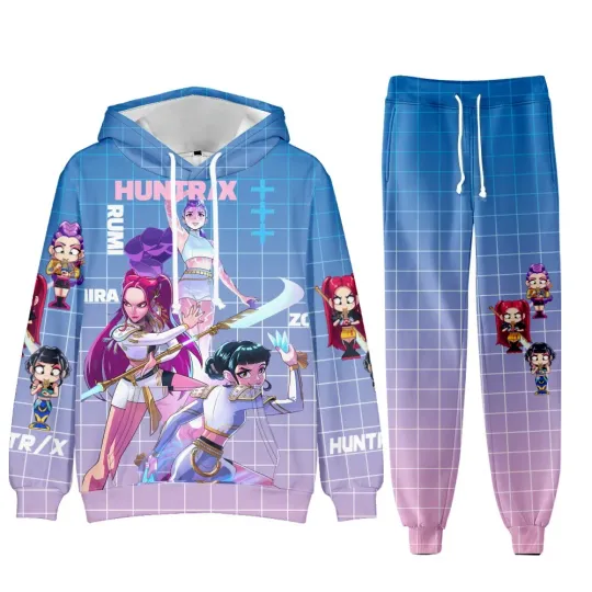 Cosplay Demon Hunters Hoodie Jogger