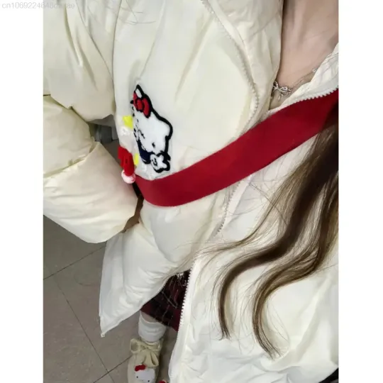 Sanrio Hello Kitty Autumn Winter Puffer Jacket