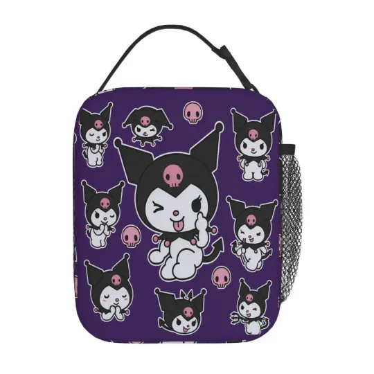 Kuromi Cute Cartoon Lunch Bag