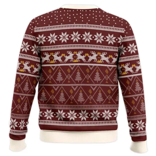 Funny Jesus Shrek Ugly Christmas Sweater Novelty Holiday Party Pullover Warm Cozy Oversize Sweater for Men Women Xmas Gift 2026