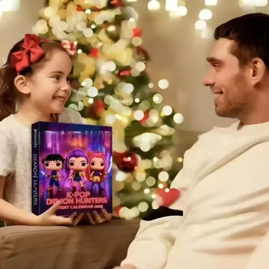 KPOP Christmas Blind Box Devil Hunter KDH Premium Advent Calendar 2025 Witch Hunting Team Acrylic Pendant Children's Toy Gift
