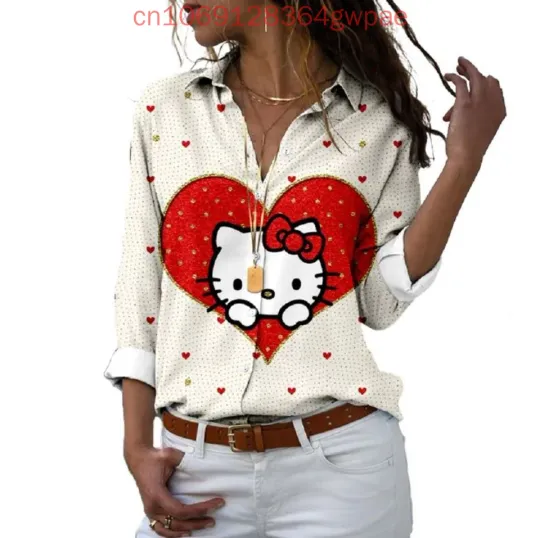 Hello Kitty Women's Blouses Shirt