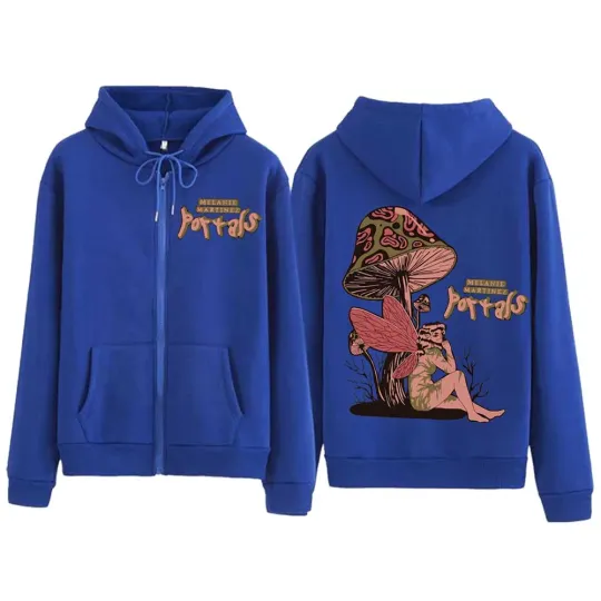 Melanie Martinez Portals Tour Zipper Hoodie | Casual Shirt | Unisex Winter Shirt