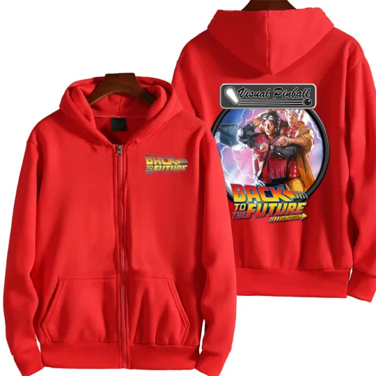 Men Back to the Future movie Hoodie