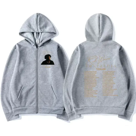 Rod Wave Nostalgia Tour Zipper Hoodies