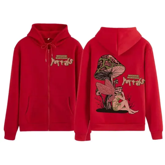 Melanie Martinez Portals Tour Zipper Hoodie | Casual Shirt | Unisex Winter Shirt