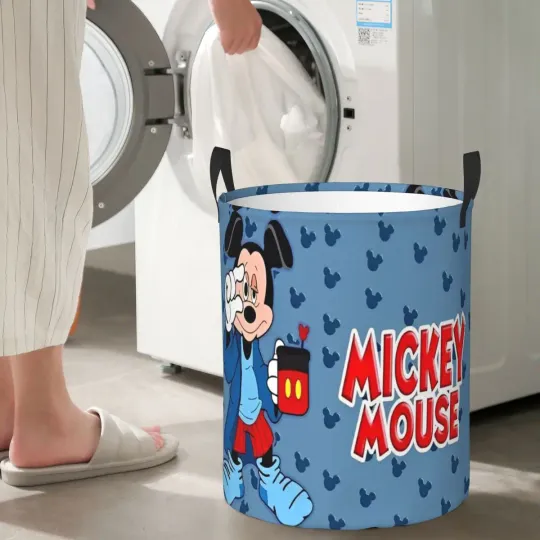 Disney Mickey Mouse Minnie Toys Storage Laundry Baskets