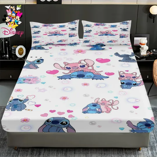 Disney Stitch and Angel Bedding Set