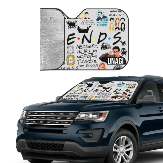 Friends TV Show American Car Sunshade