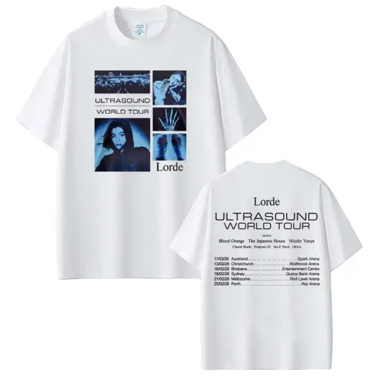 Lorde Ultrasound World Tour 2026 Merch T-Shirt