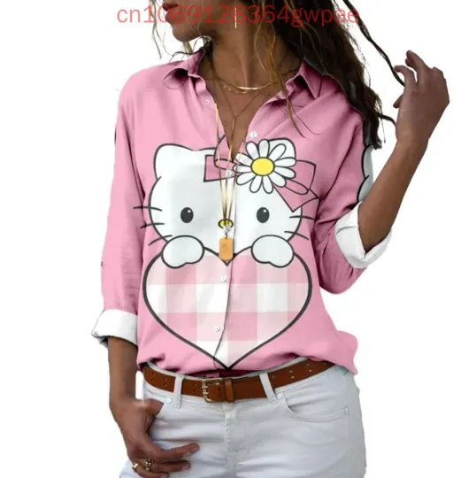 Hello Kitty Women's Blouses Shirt