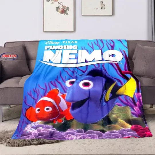 New To Finding Nemo Fleece Blanket