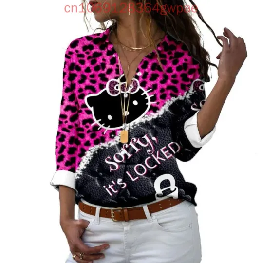 Hello Kitty Women's Blouses Shirt