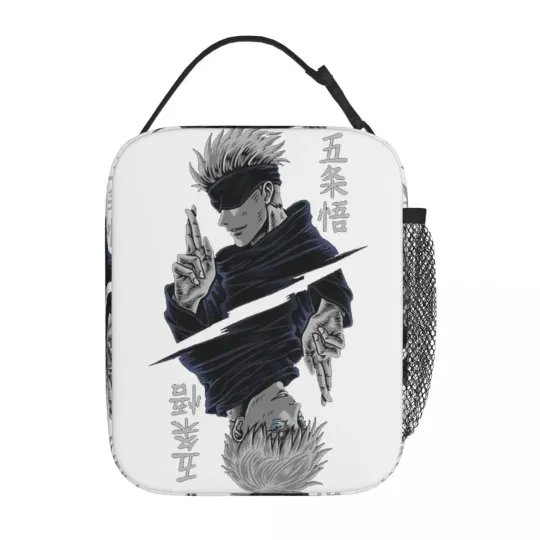 Gojo Satoru Manga Lunch Bag Kids