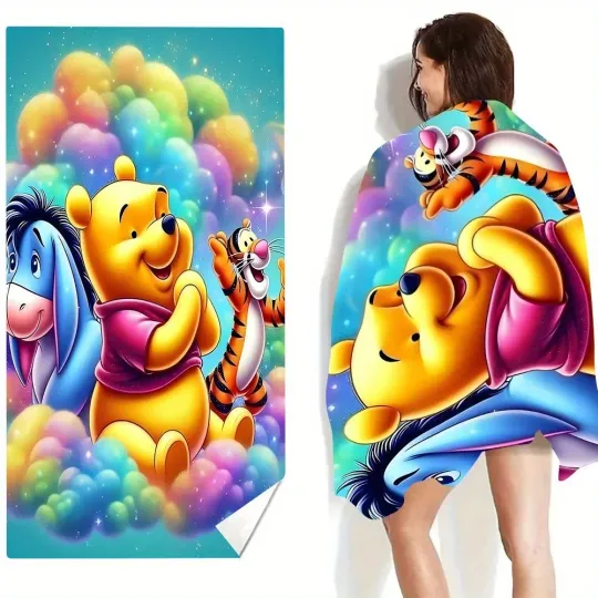 Winnie the Pooh and Friends Beach Towel