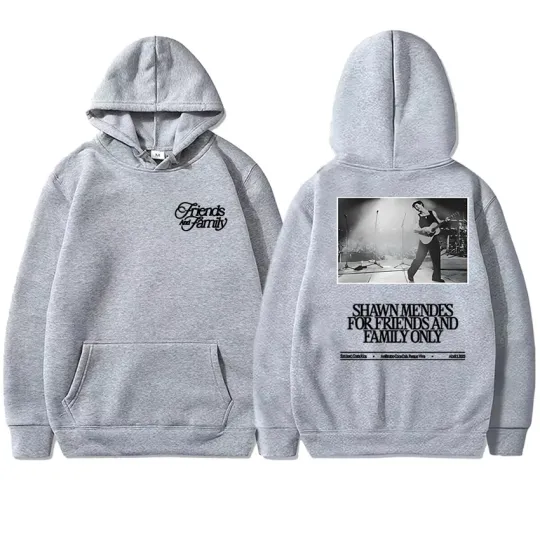 Shawn Mendes Tour 2025 Merch Double Sided Graphics Hoodies