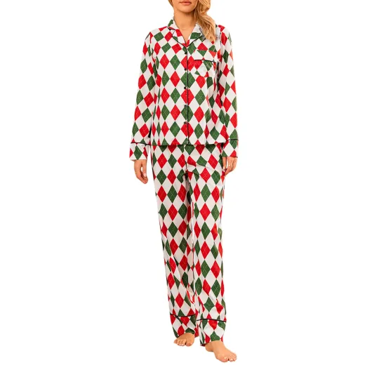 Women Christmas Pajama Set